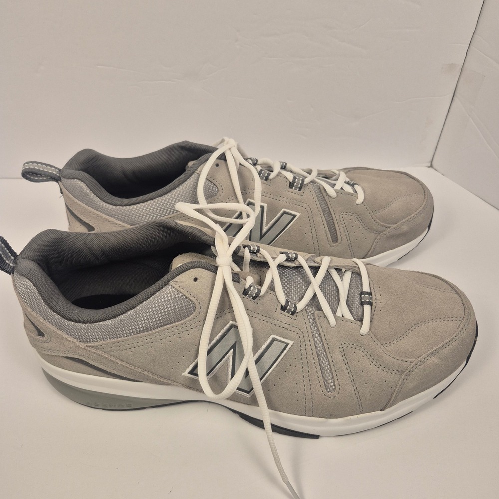 New Balance 608 Absorb Mens Gray Walking Running Shoes Comfort Insert Sneakers - Picture 5 of 9